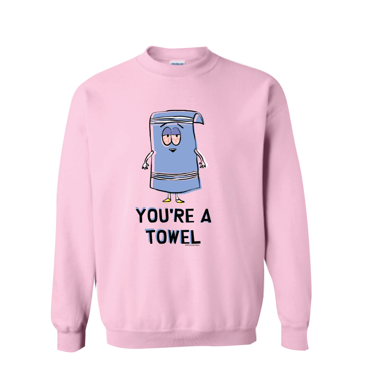 South Park Towelie You re a Towel Crew Neck Sweatshirt