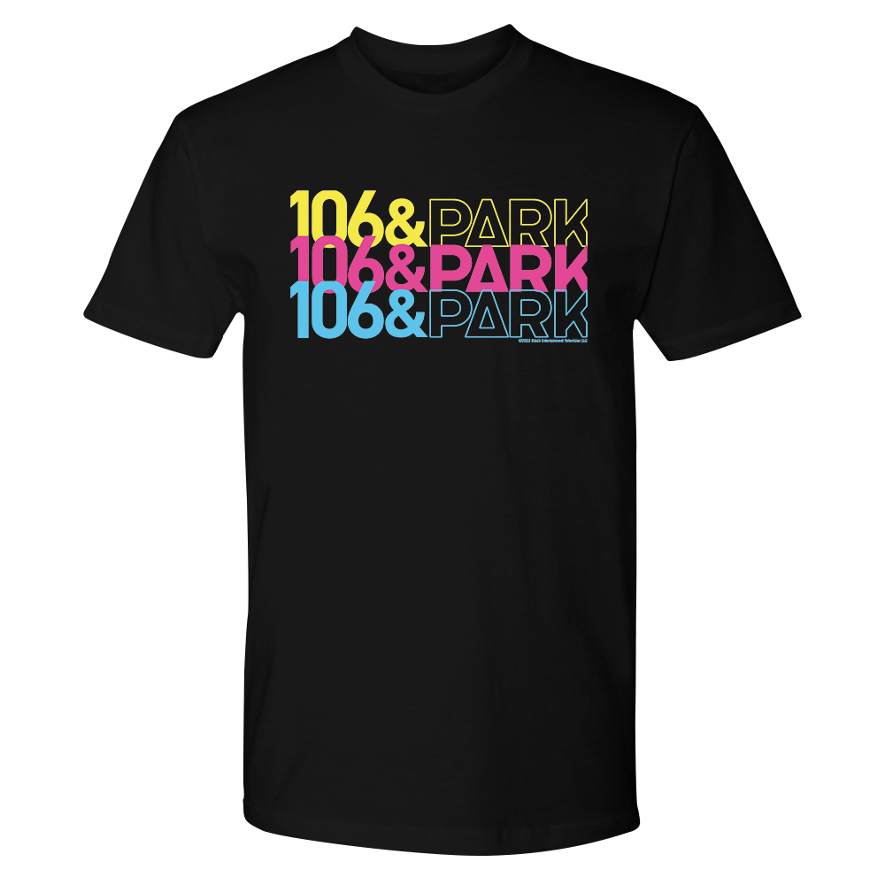 106 & Park Repeat Logo Adult Short Sleeve T - Shirt - Paramount Shop