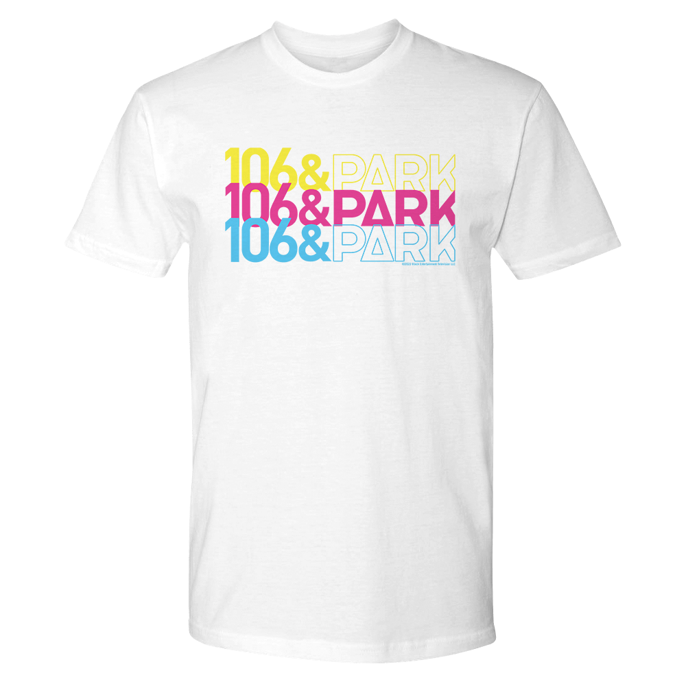 106 & Park Repeat Logo Adult Short Sleeve T - Shirt - Paramount Shop