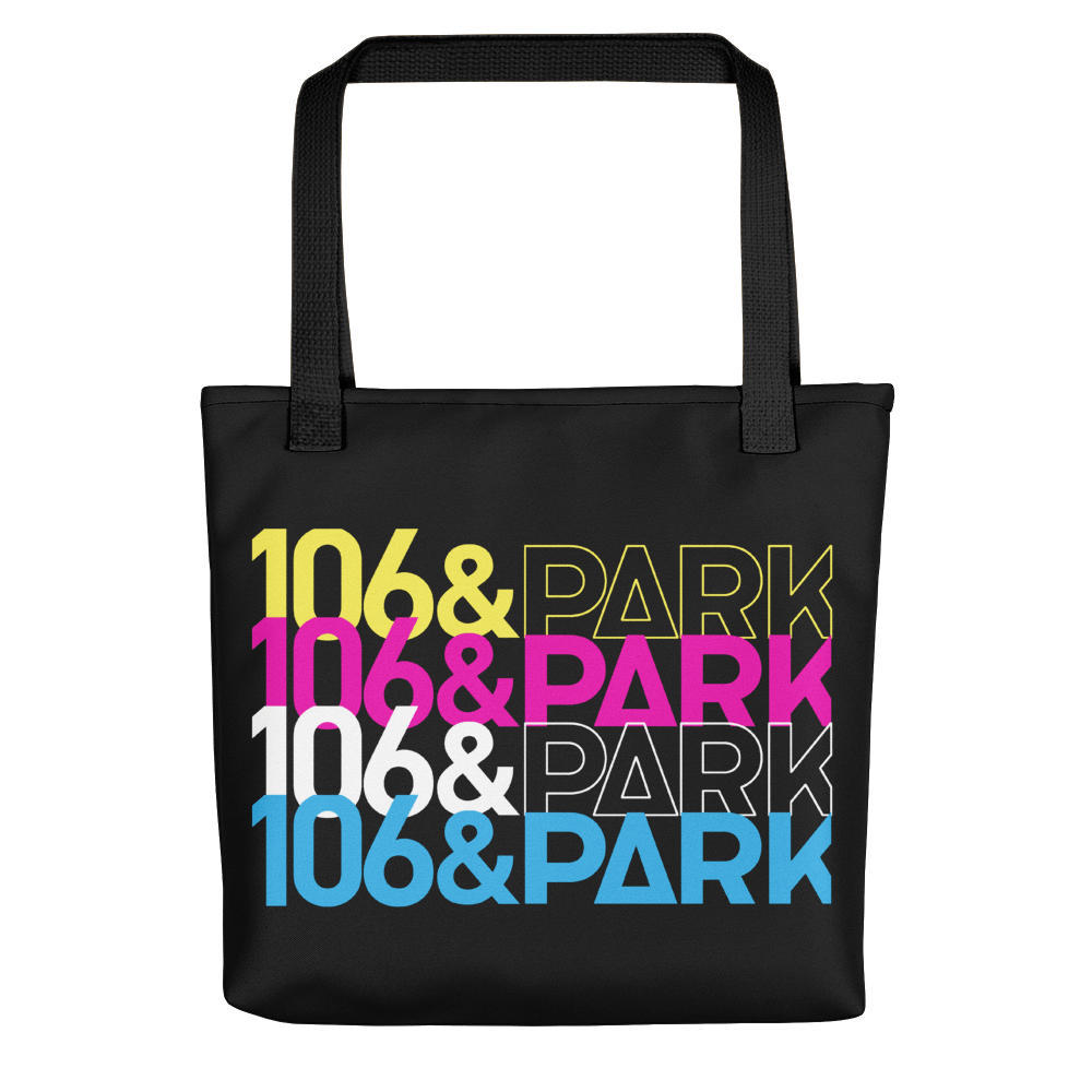 106 & Park Repeat Logo Premium Tote Bag - Paramount Shop