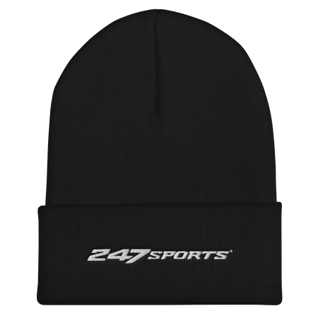 247 Sports White Logo Cuffed Beanie - Paramount Shop