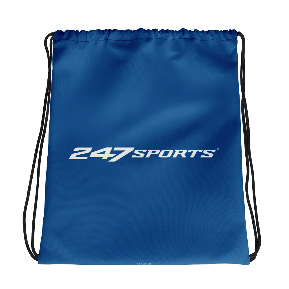 247 Sports White Logo Drawstring Bag - Paramount Shop