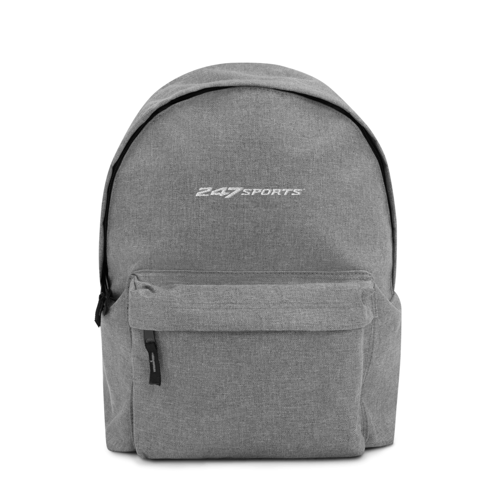 247 Sports White Logo Embroidered Backpack - Paramount Shop