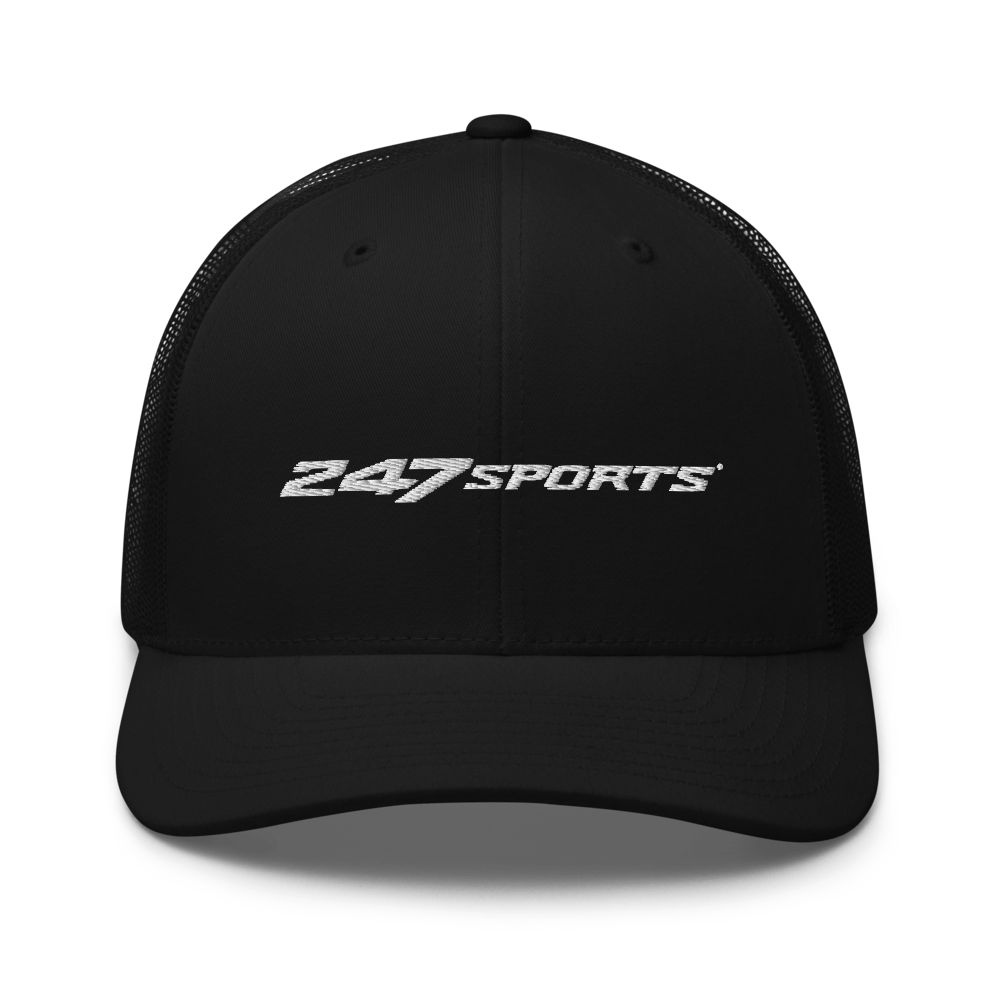 247 Sports White Logo Retro Trucker Hat - Paramount Shop