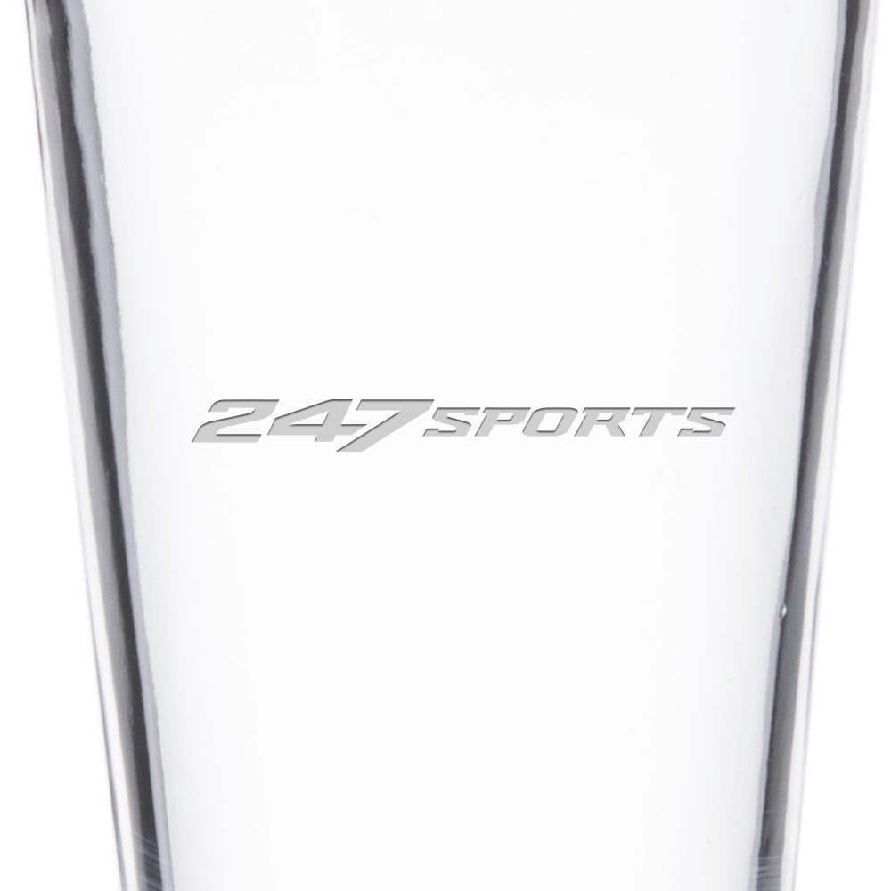 247Sports Logo Laser Engraved Pint Glass - Paramount Shop