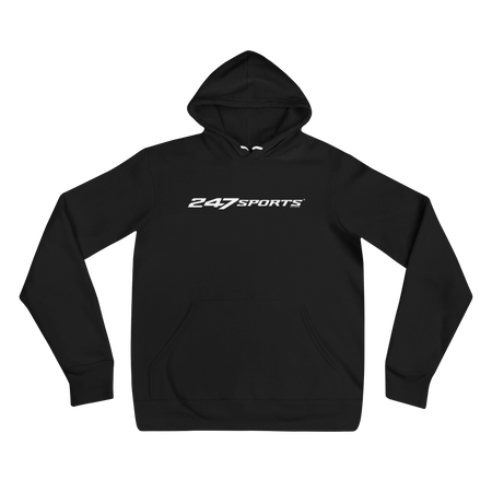 247Sports Logo White Adult Fleece Hooded Sweatshirt - Paramount Shop