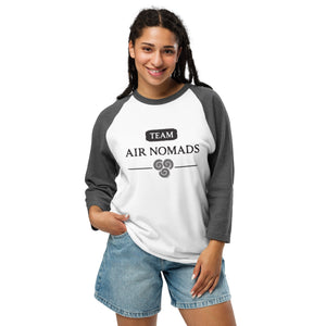 Avatar el último Airbender Equipo Air Nomad Unisex Camiseta Raglan