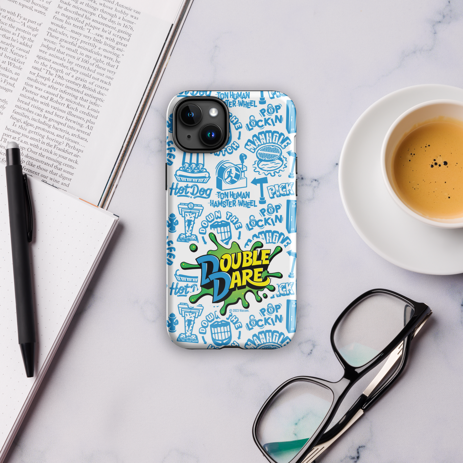 Double Dare Pop Lockin Pattern Tough Phone Case - iPhone - Paramount Shop