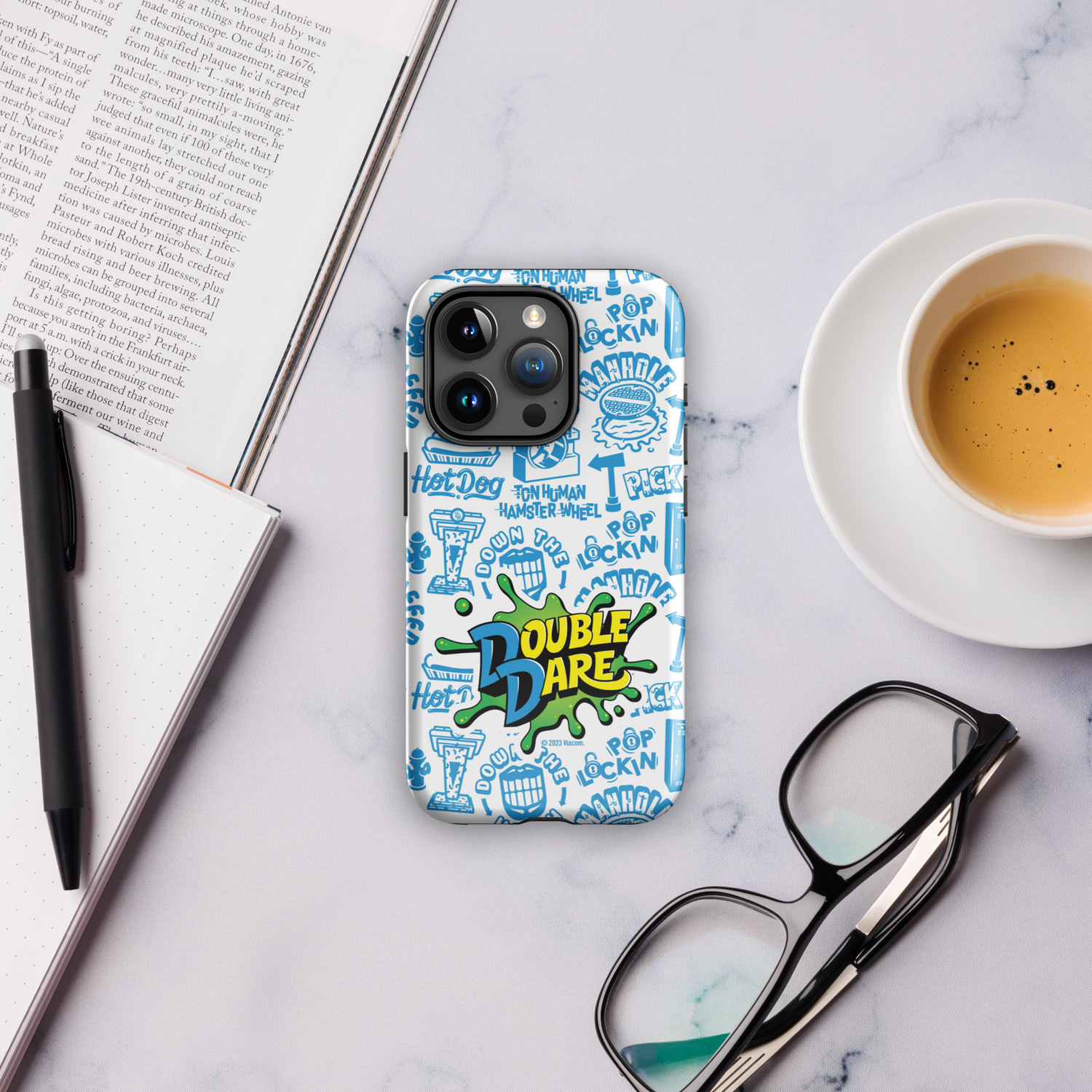 Double Dare Pop Lockin Pattern Tough Phone Case - iPhone - Paramount Shop