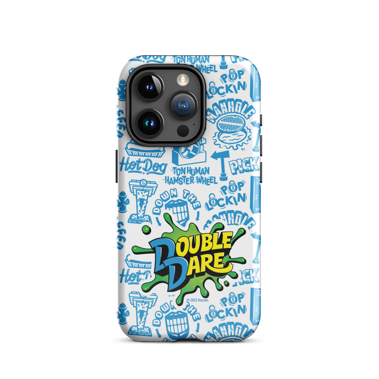 Double Dare Pop Lockin Pattern Tough Phone Case - iPhone - Paramount Shop