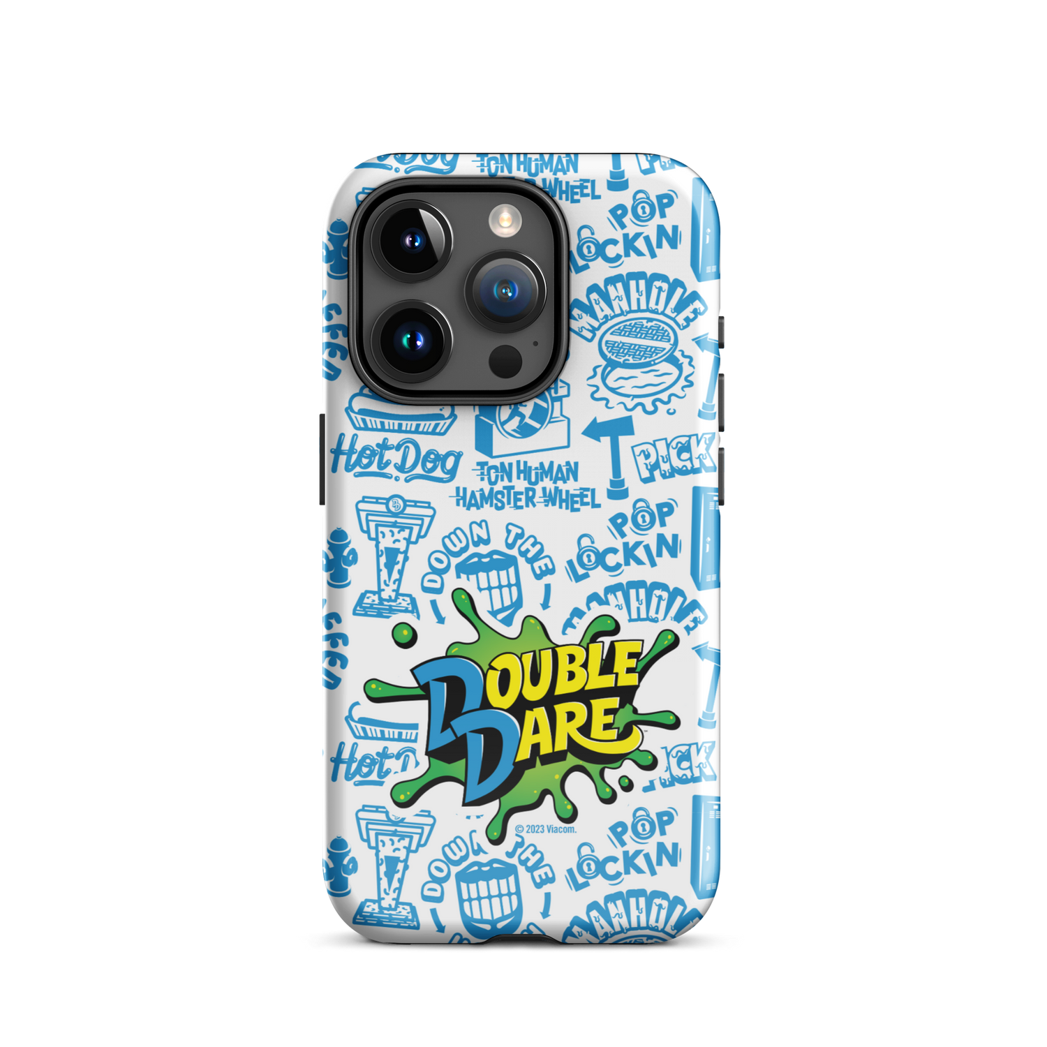 Double Dare Pop Lockin Pattern Tough Phone Case - iPhone - Paramount Shop