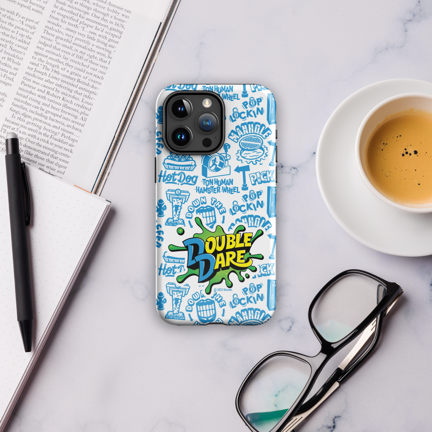 Double Dare Pop Lockin Pattern Tough Phone Case - iPhone - Paramount Shop