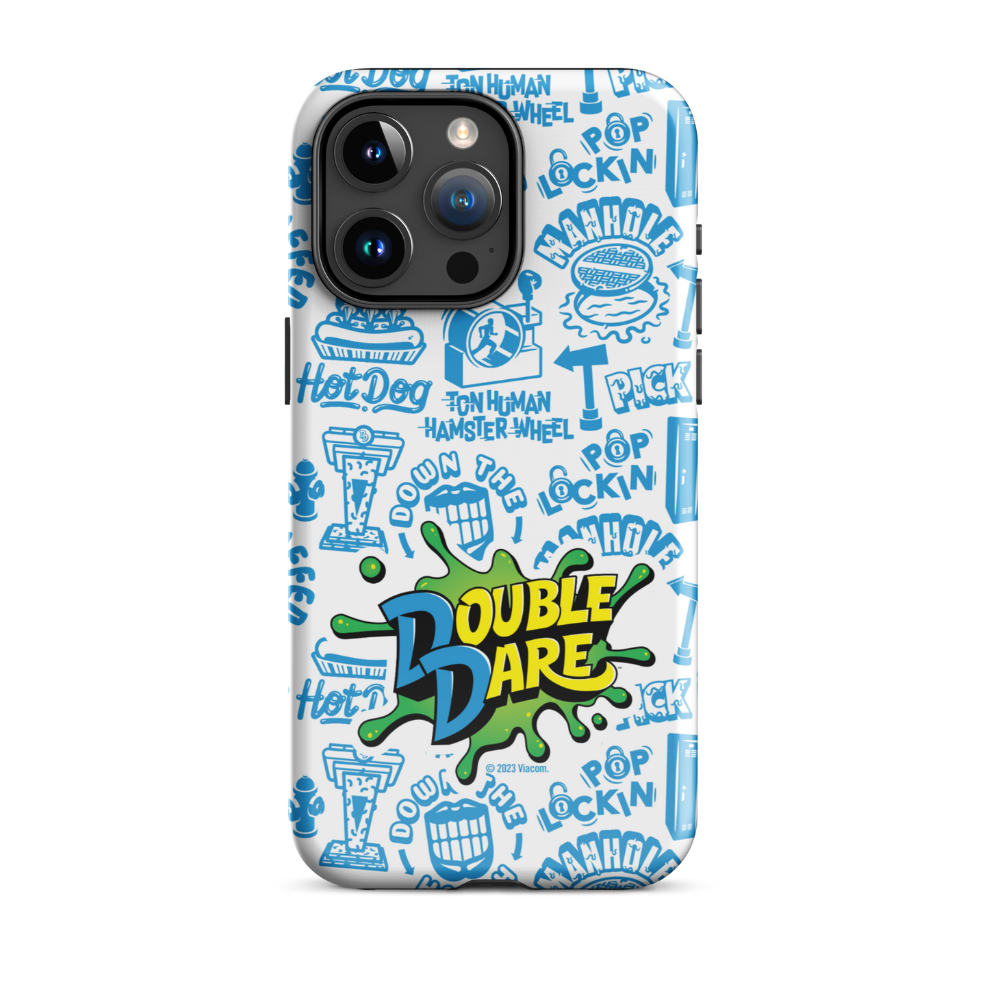 Double Dare Pop Lockin Pattern Tough Phone Case - iPhone - Paramount Shop