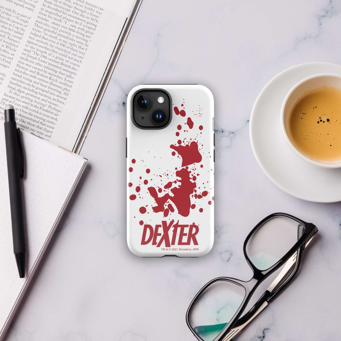 Dexter Logo Funda resistente para iPhone