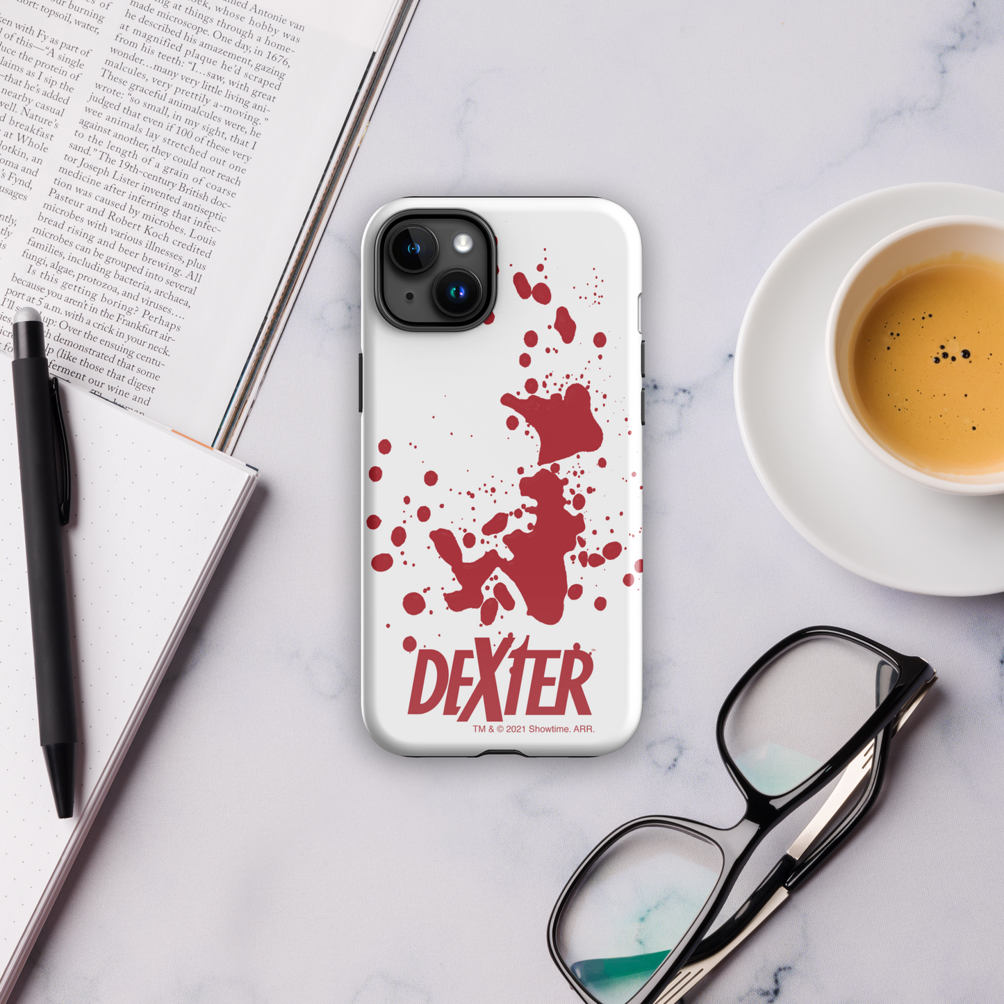 Dexter Logo Funda resistente para iPhone