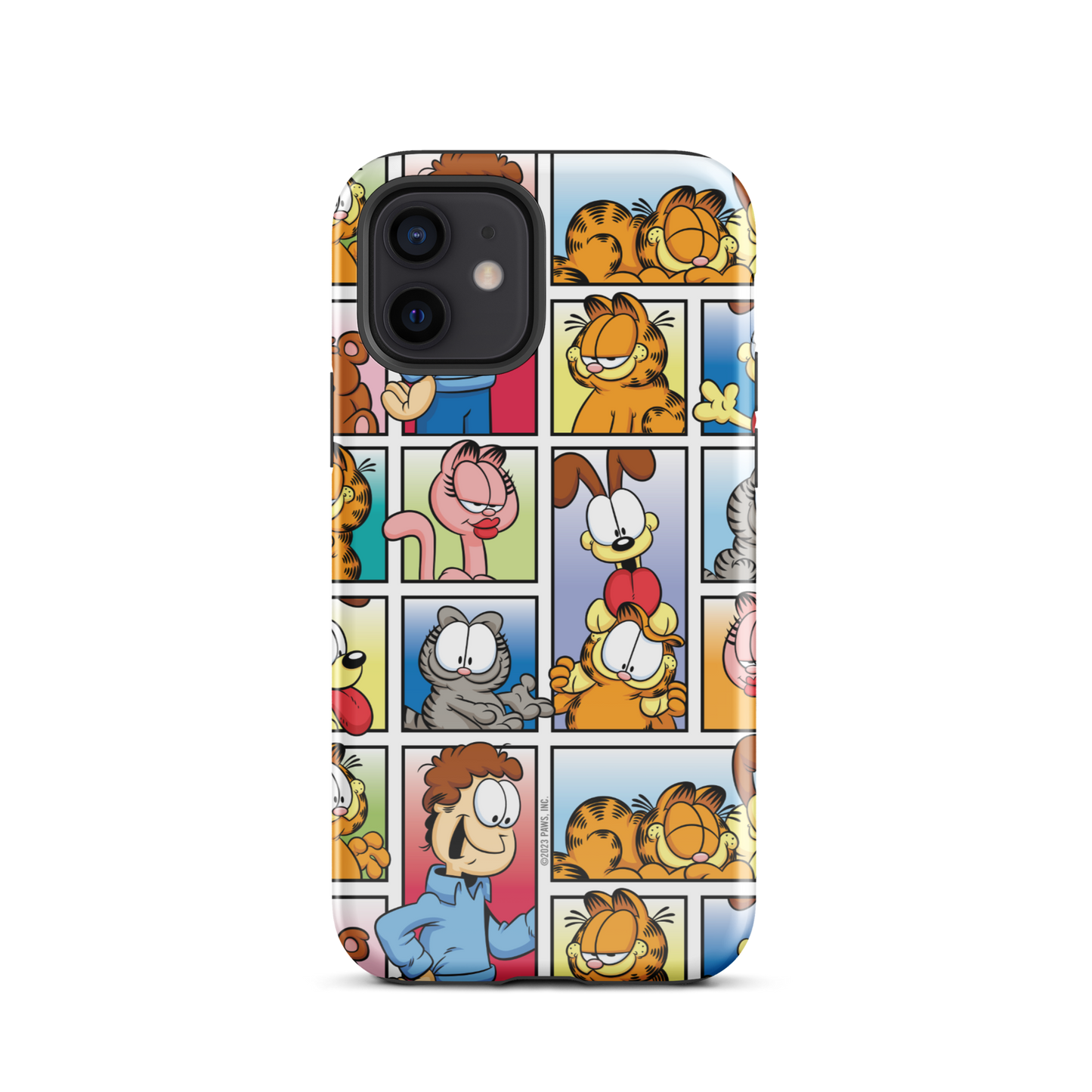 Garfield Funda resistente para iPhone con personajes de cómic