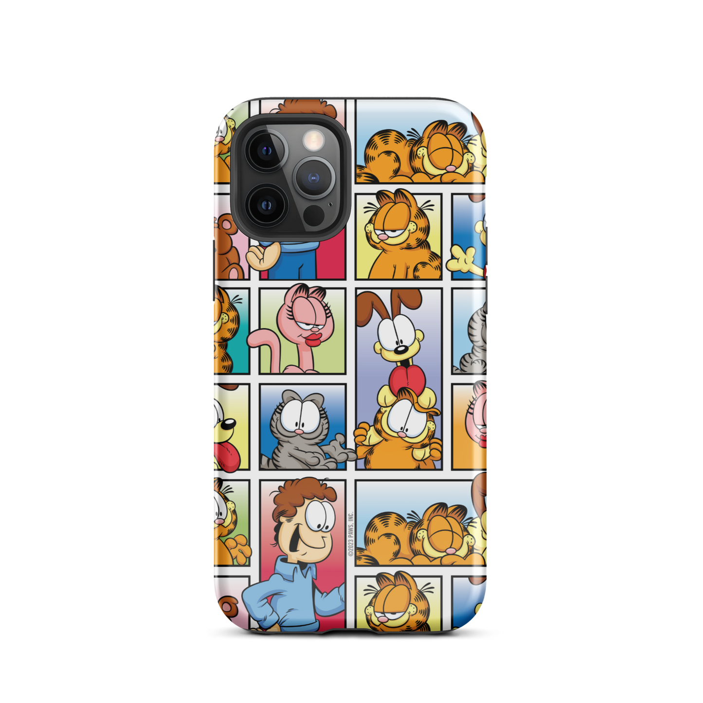 Garfield Funda resistente para iPhone con personajes de cómic