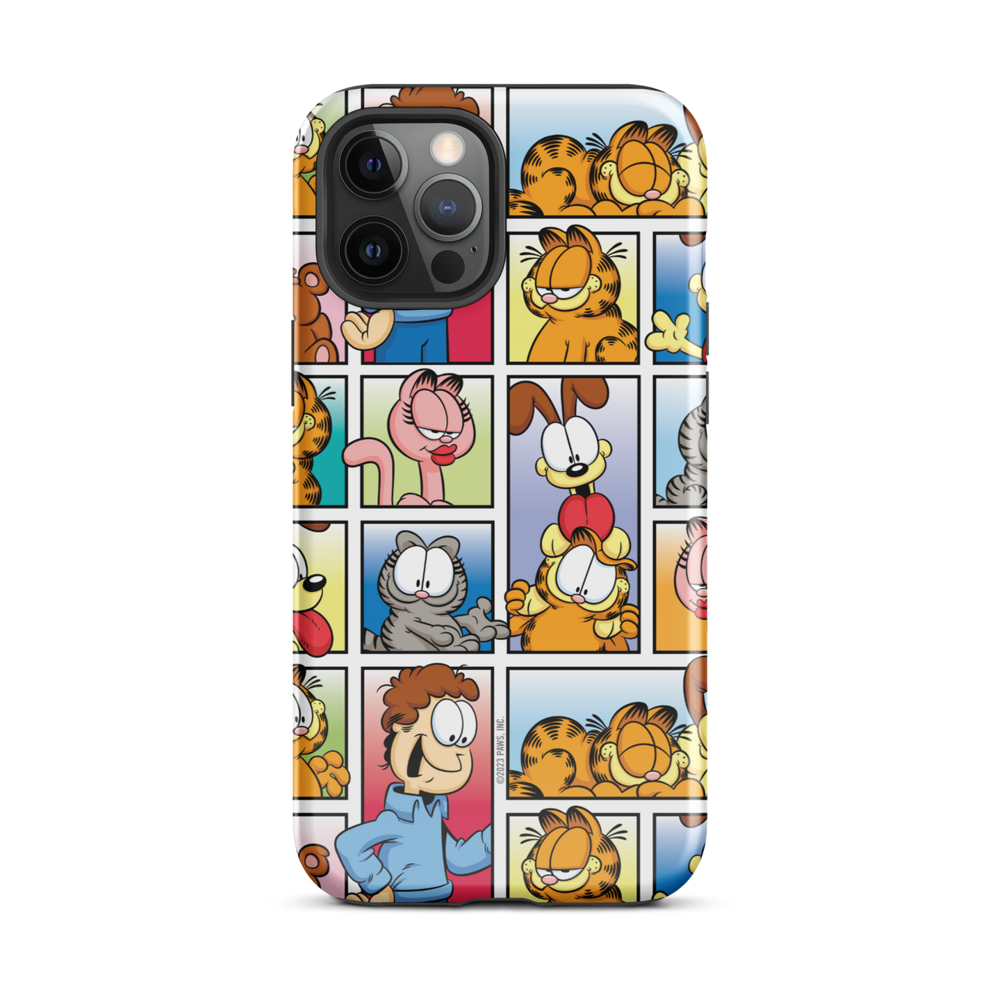 Garfield Funda resistente para iPhone con personajes de cómic