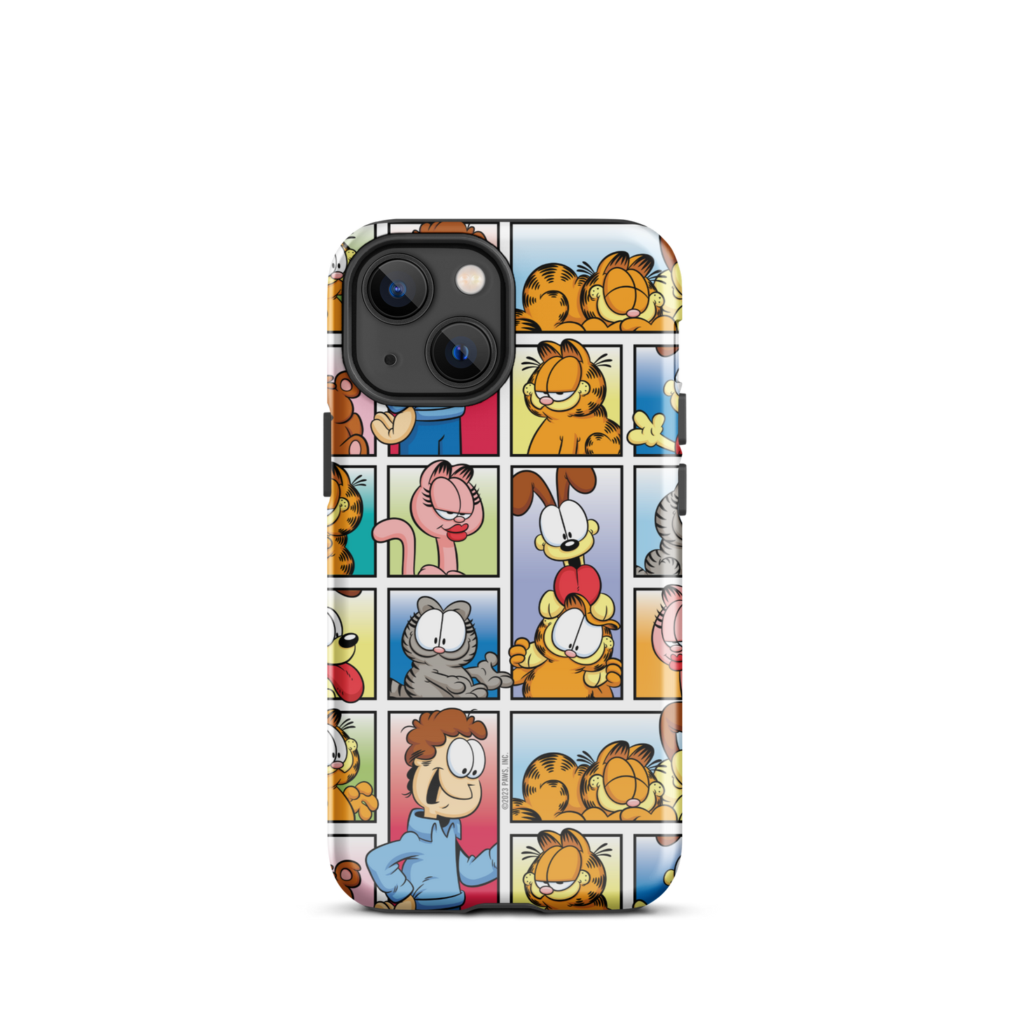 Garfield Funda resistente para iPhone con personajes de cómic