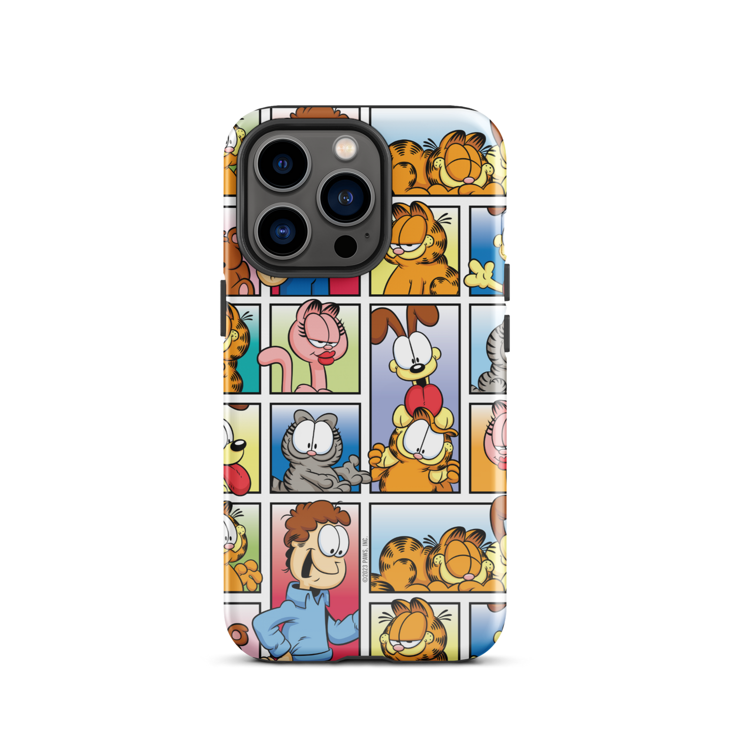 Garfield Funda resistente para iPhone con personajes de cómic