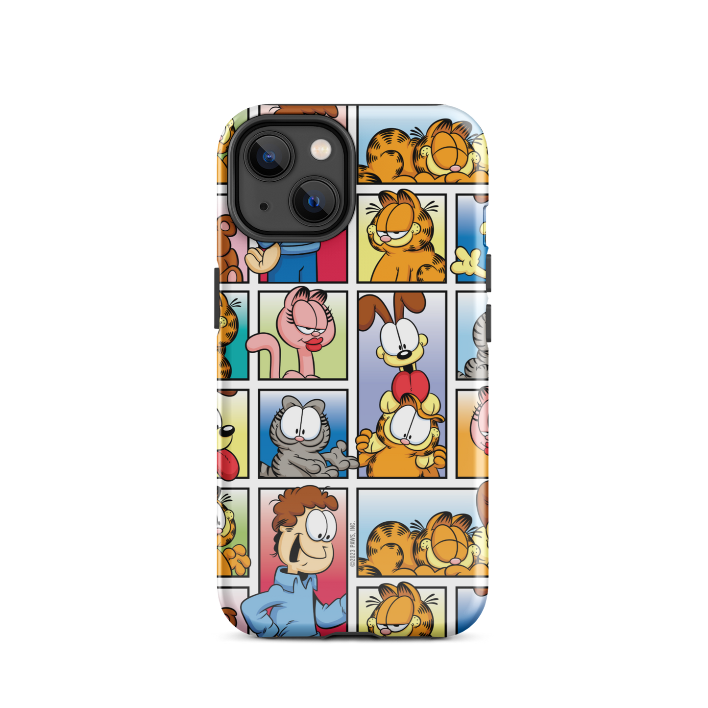 Garfield Funda resistente para iPhone con personajes de cómic