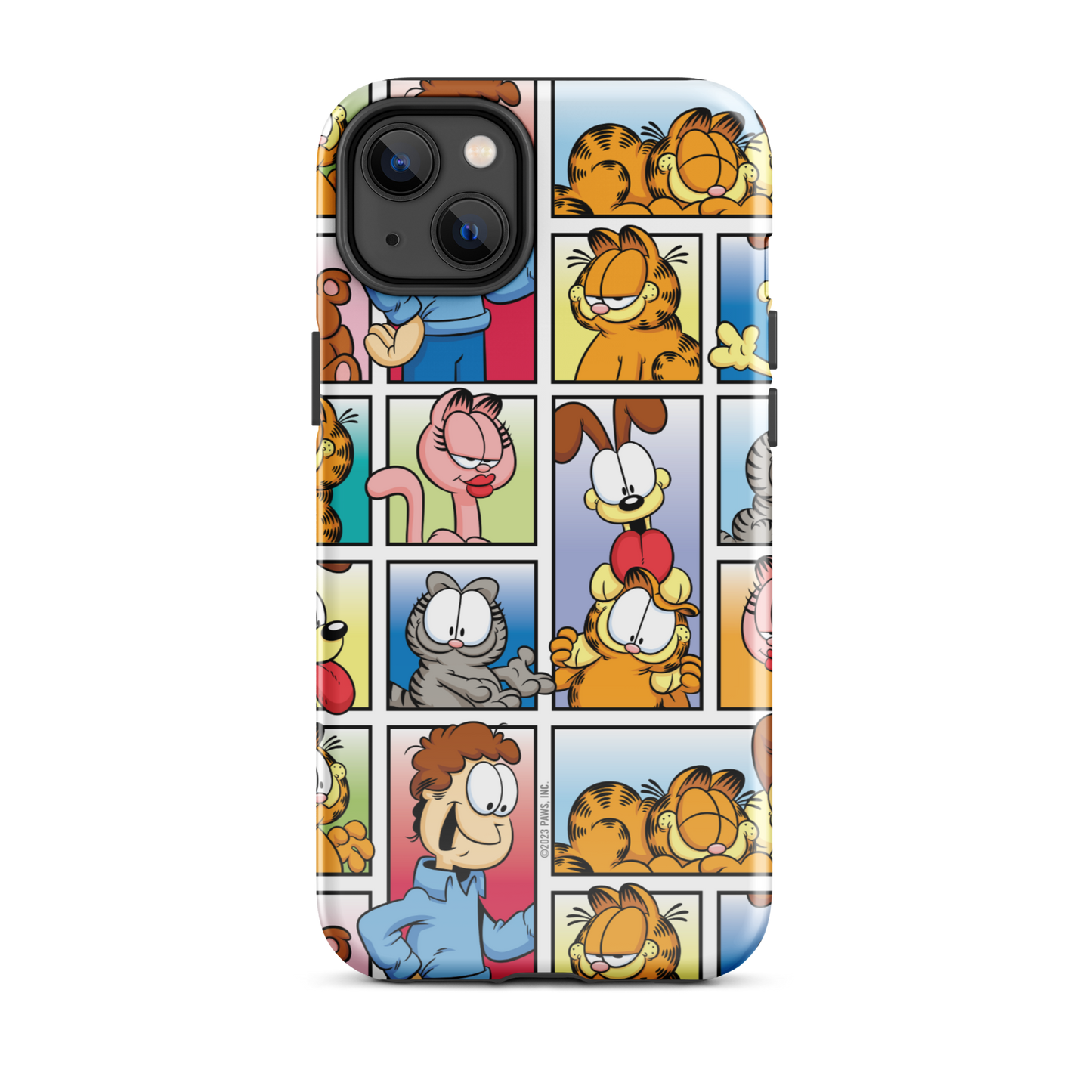 Garfield Funda resistente para iPhone con personajes de cómic