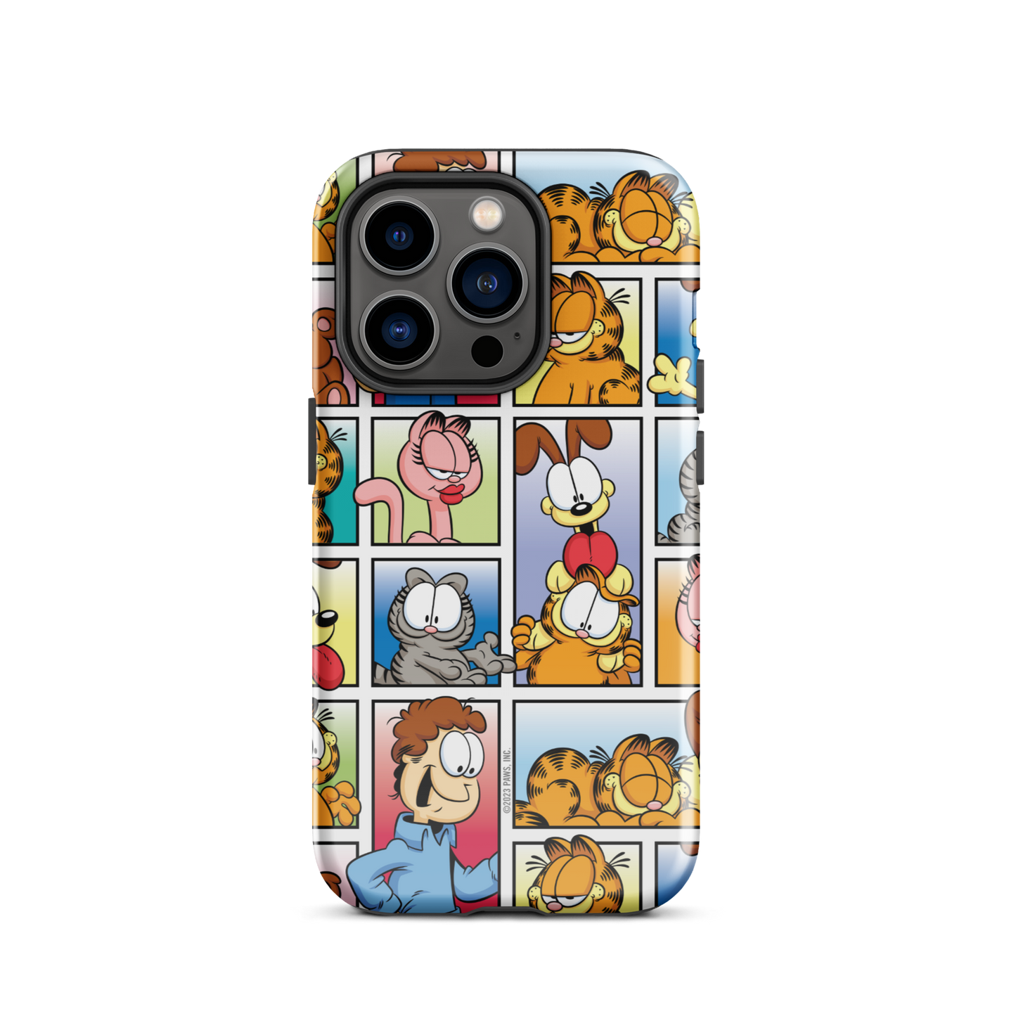 Garfield Funda resistente para iPhone con personajes de cómic