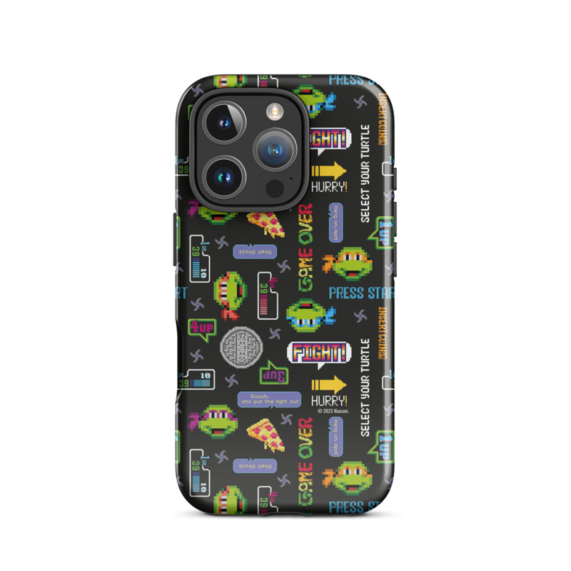 Teenage Mutant Ninja Turtles Funda de teléfono resistente con motivos de videojuegos - iPhone