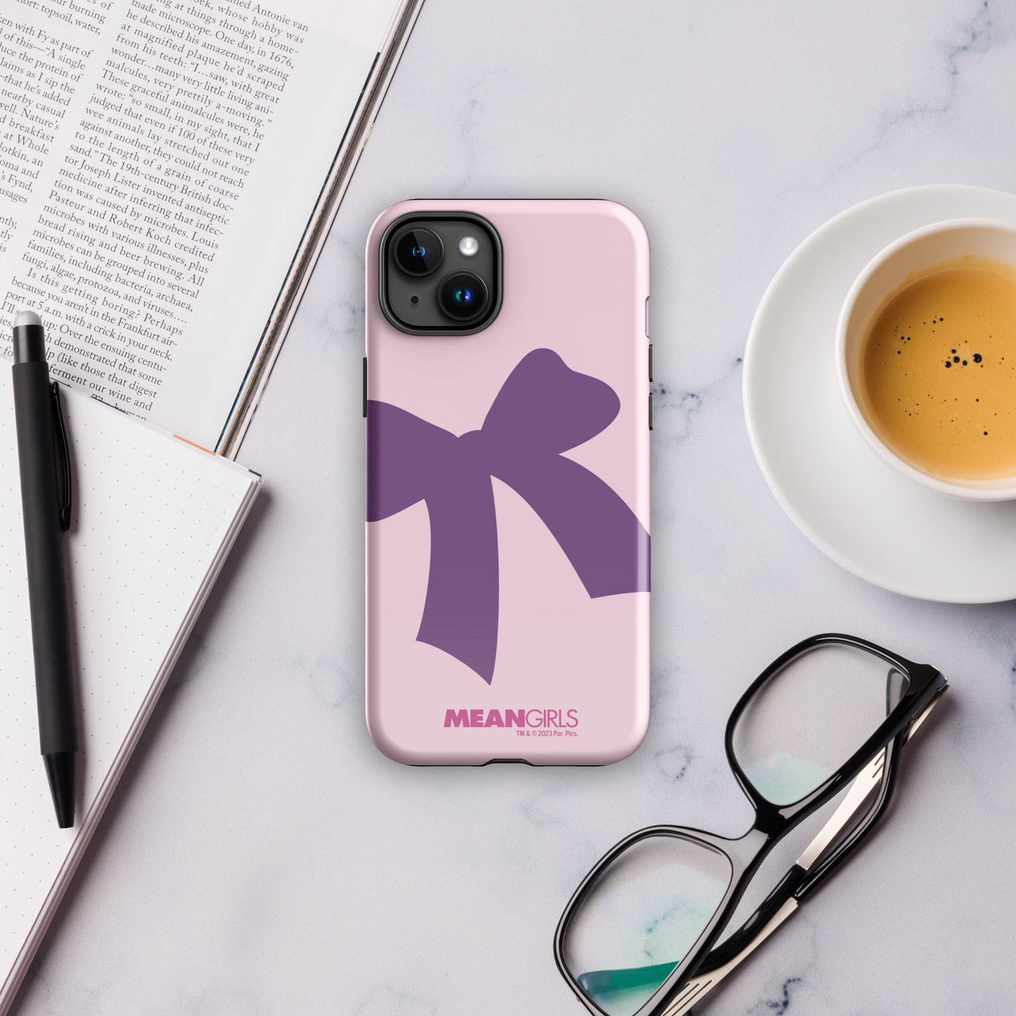 Mean Girls Karen Purple Bow Tough Phone Case - iPhone - Paramount Shop