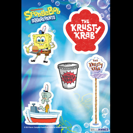 Spongebob Squarepants Die Krusty Krabs Wand Aufkleber