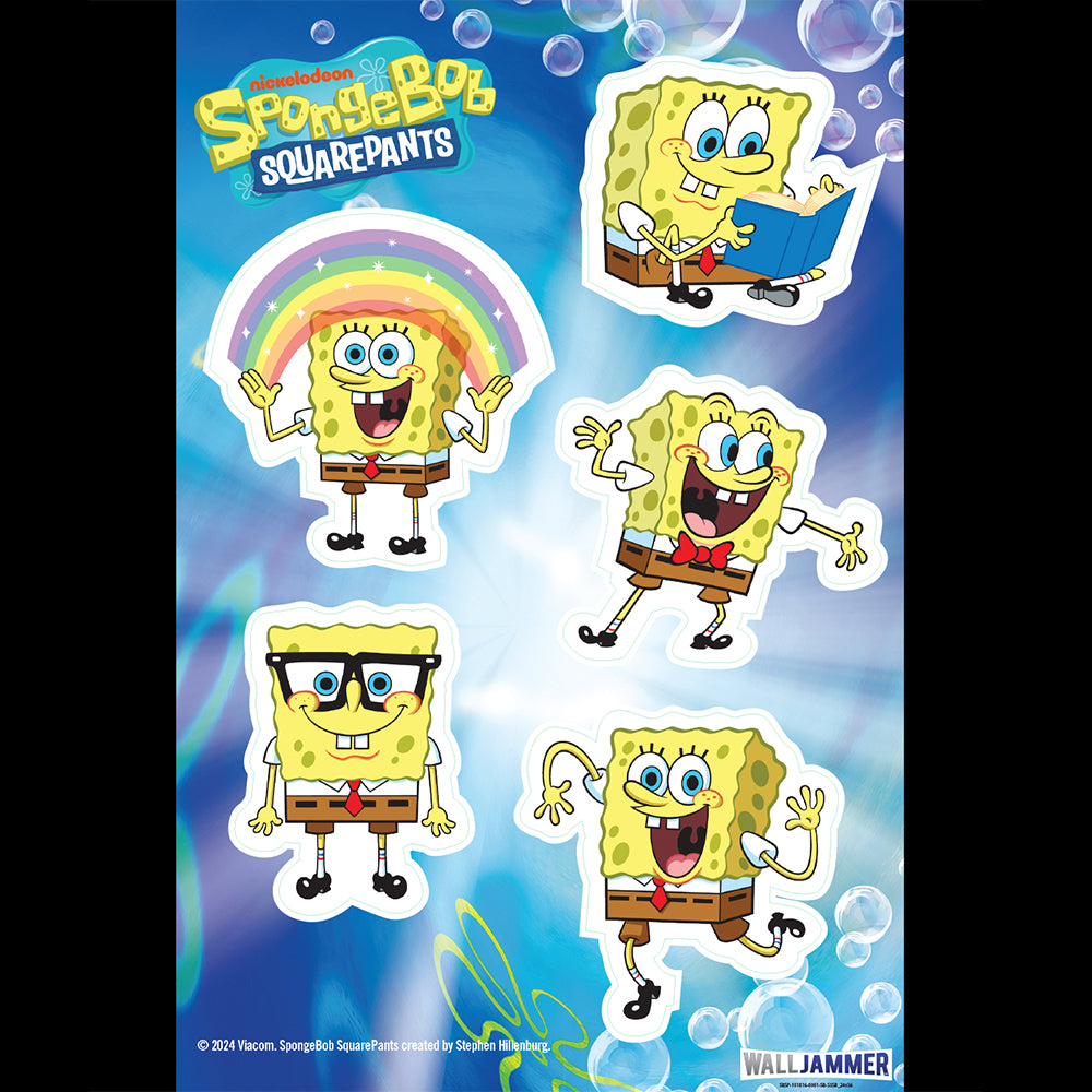 Spongebob Squarepants Pared Pegatinas