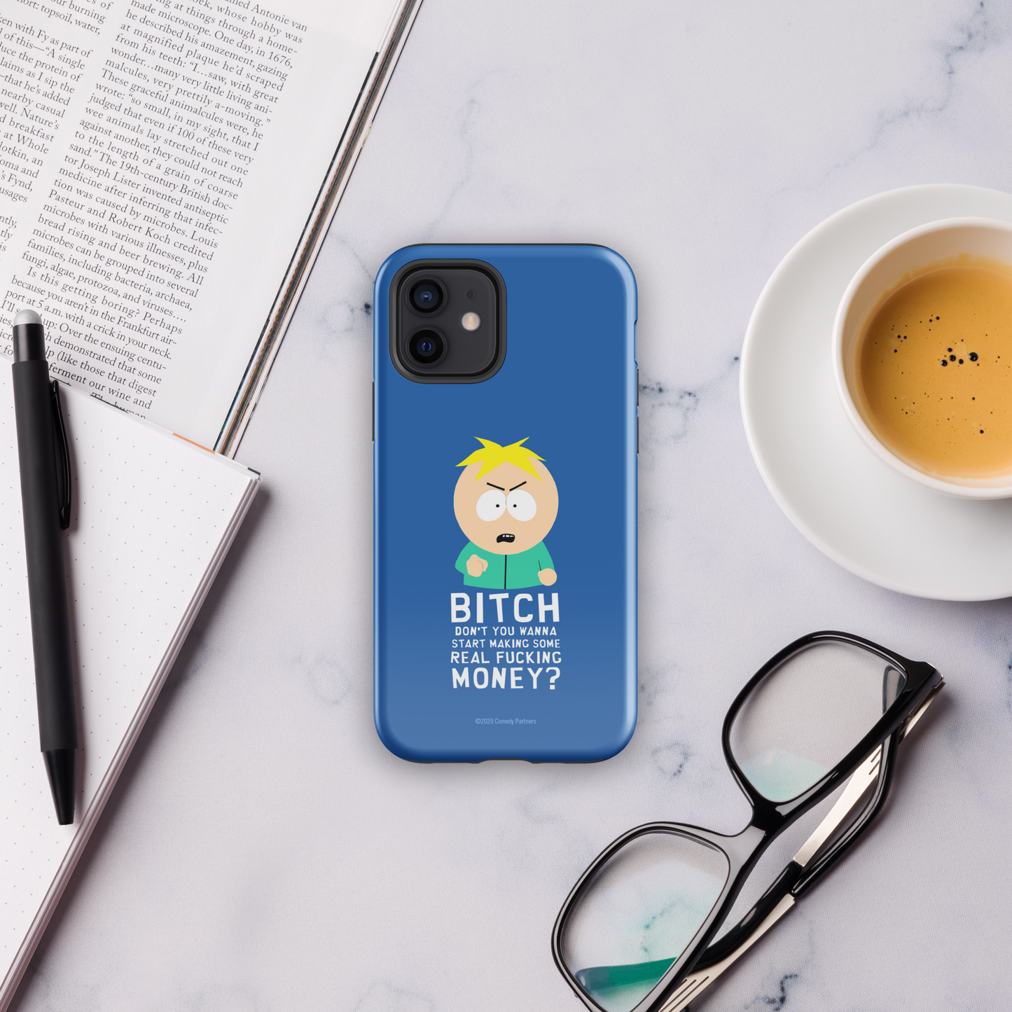 South Park Butters Make Real Money Tough Phone Case - iPhone