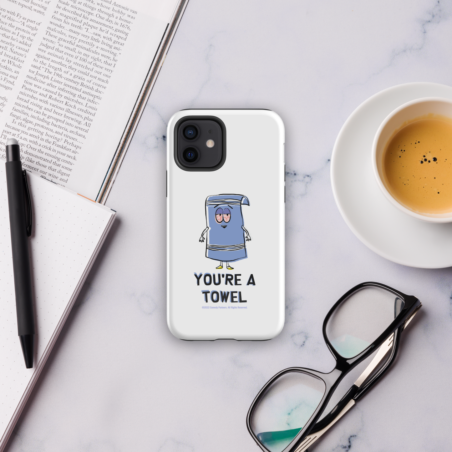 South Park Towelie You're a Towel Tough Funda para teléfono - iPhone