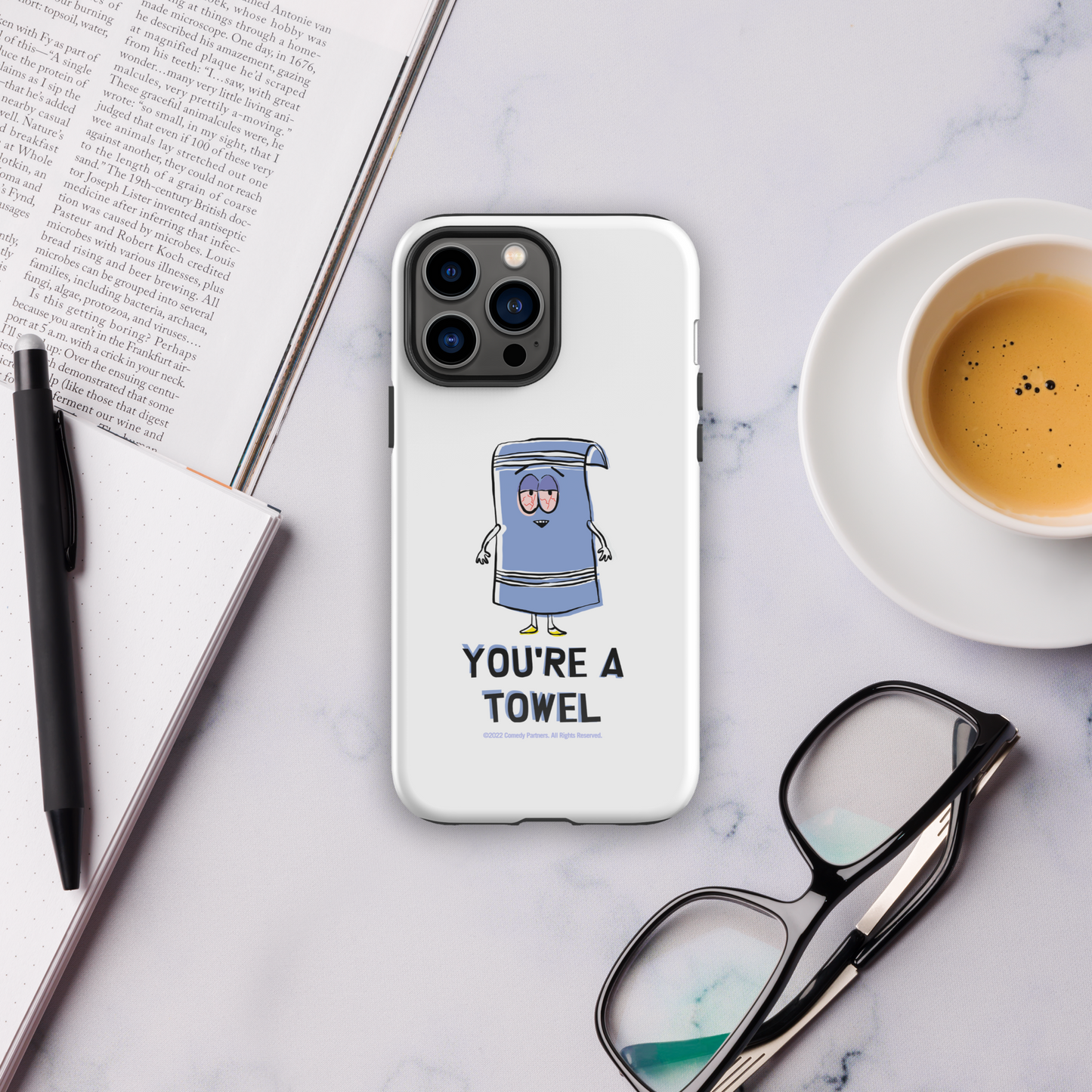 South Park Towelie You're a Towel Tough Funda para teléfono - iPhone