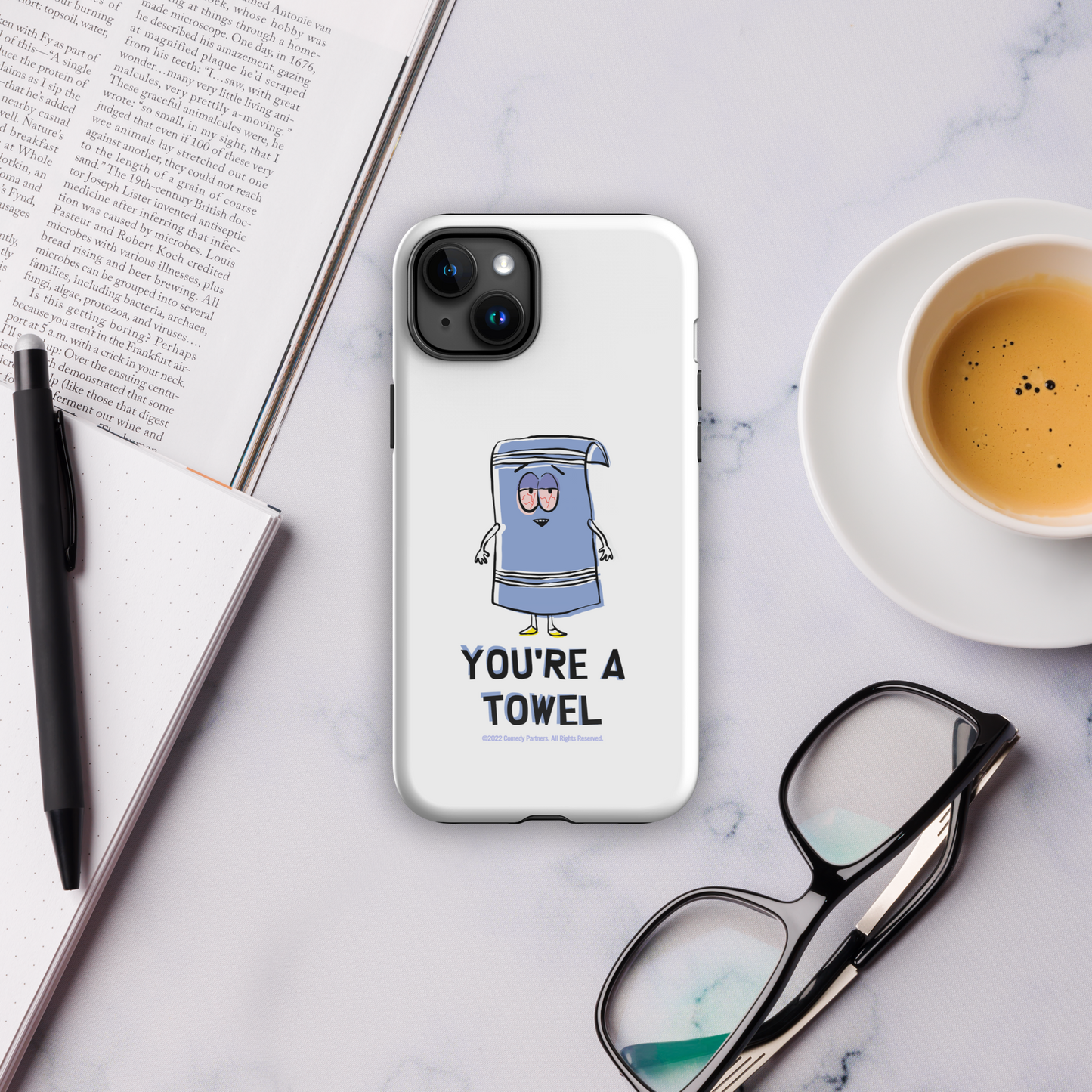 South Park Towelie You're a Towel Tough Funda para teléfono - iPhone