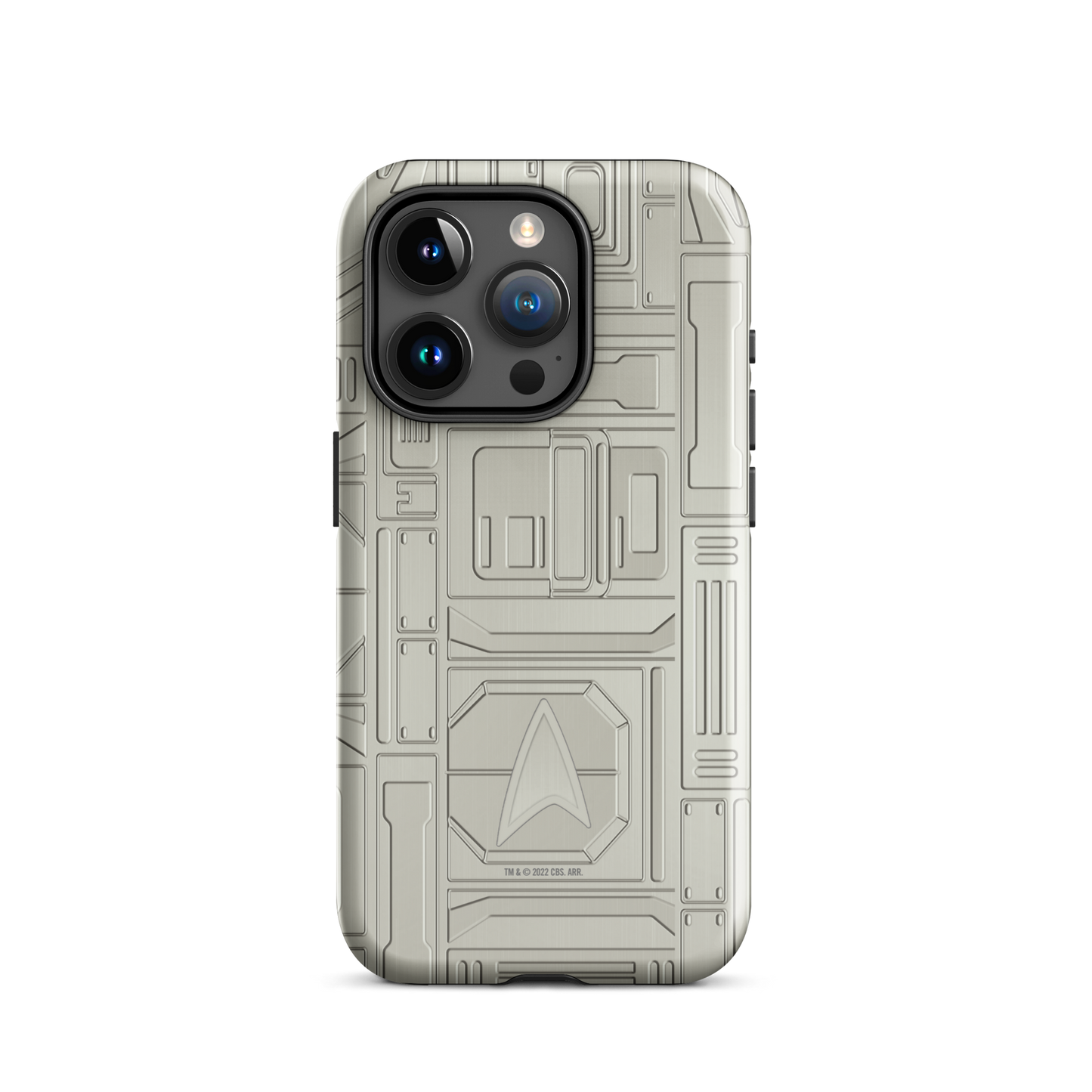 Star Trek: Lower Decks U.S.S Cerritos Tonal Pattern Tough Phone Case - iPhone