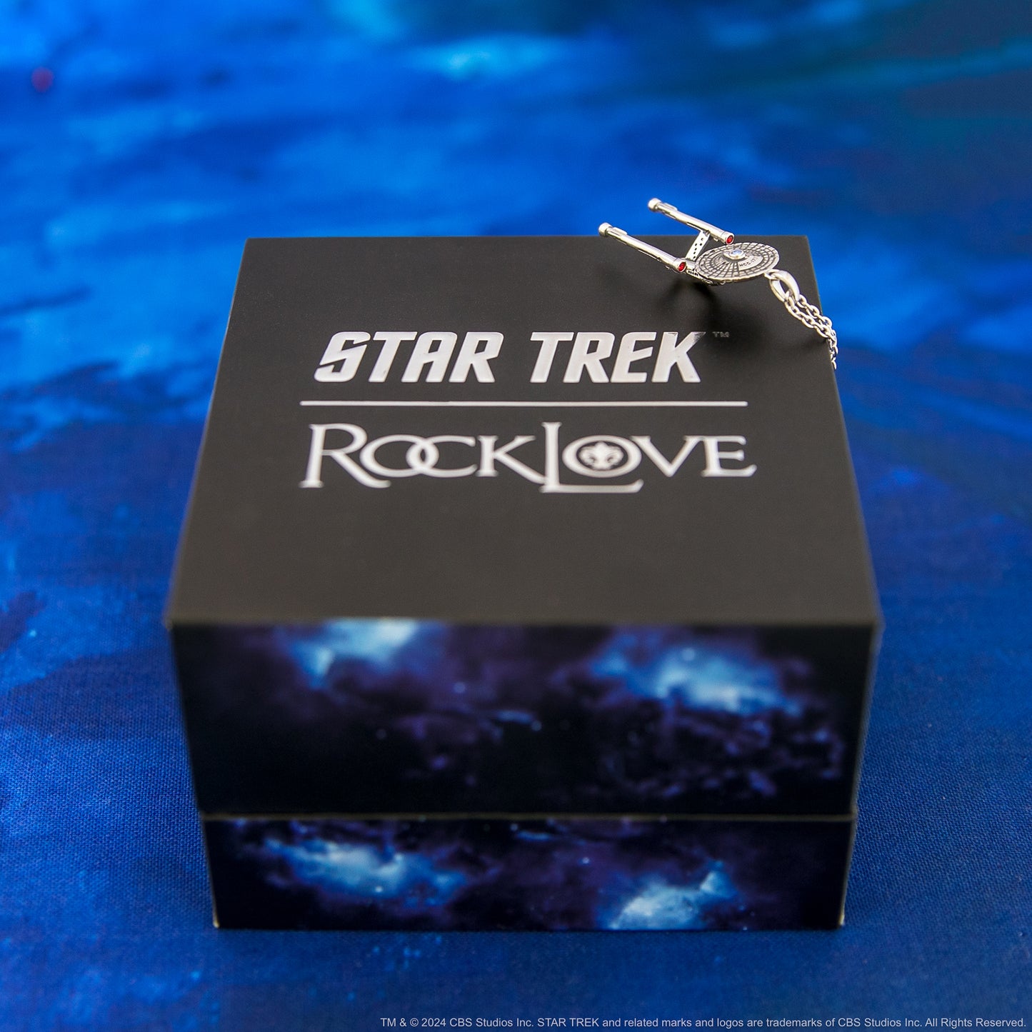 Star Trek X RockLove U.S.S. Enterprise NCC-1701 Starship Necklace