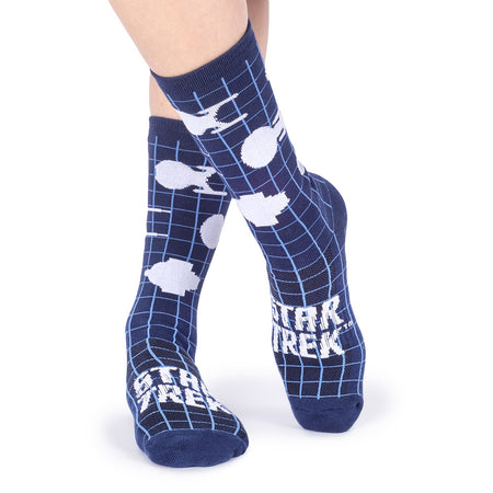 Star Trek: The Original Series Schiffsblaupause Socken