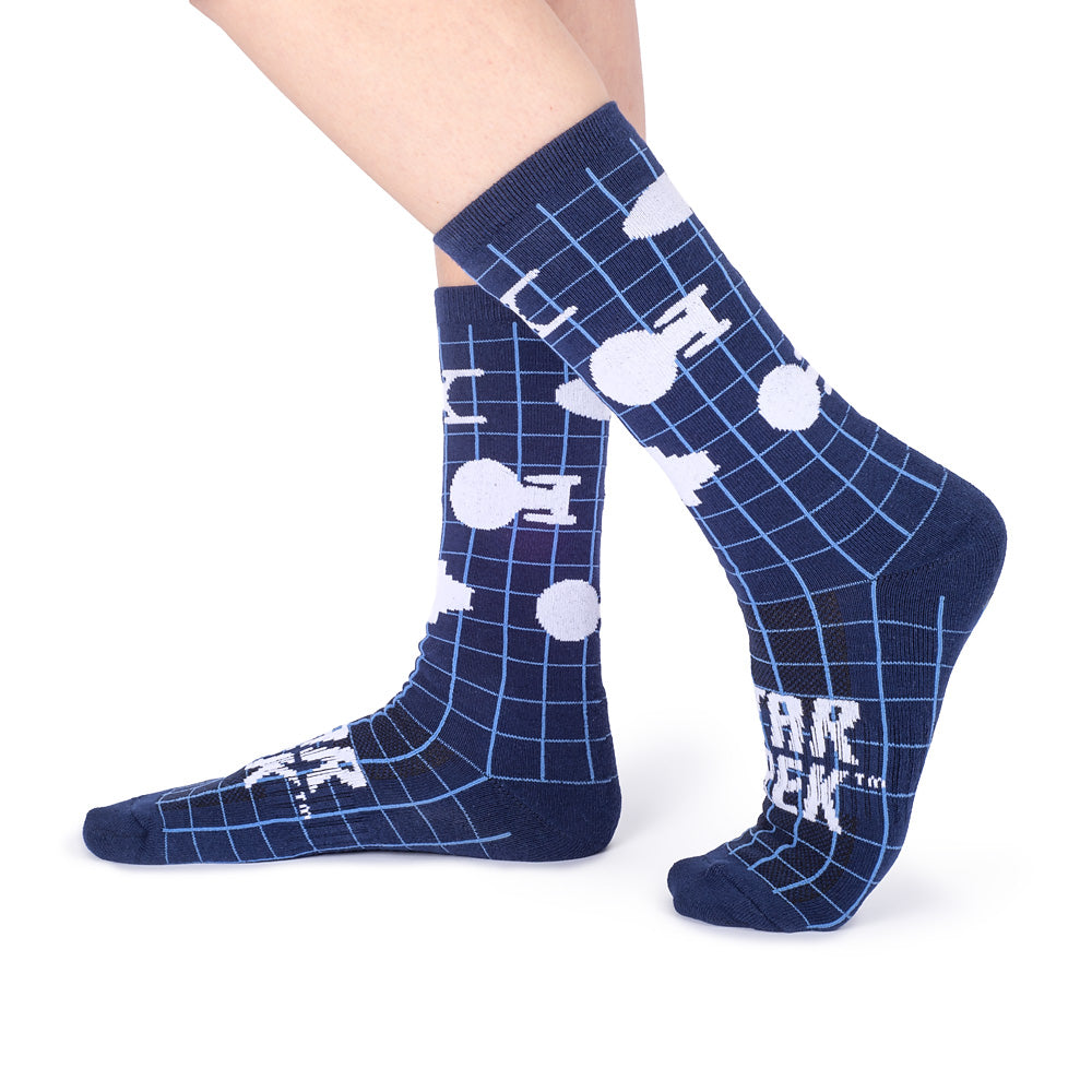 Star Trek: The Original Series Ship Blueprint Socks