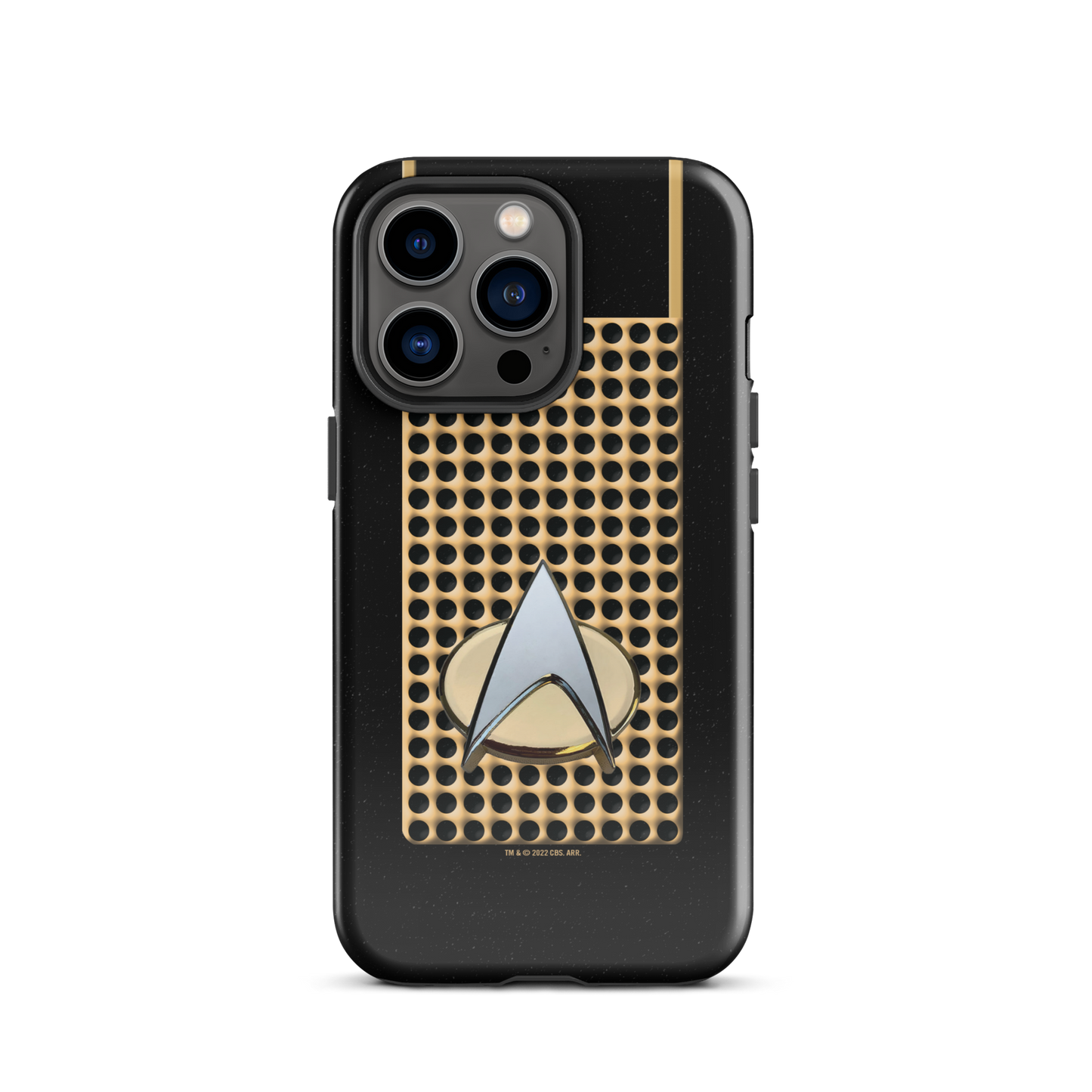 Star Trek: The Next Generation Communicator Delta Gran estuche de teléfono duro - iPhone