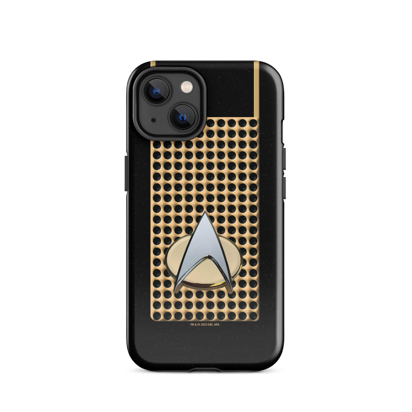 Star Trek: The Next Generation Communicator Delta Gran estuche de teléfono duro - iPhone