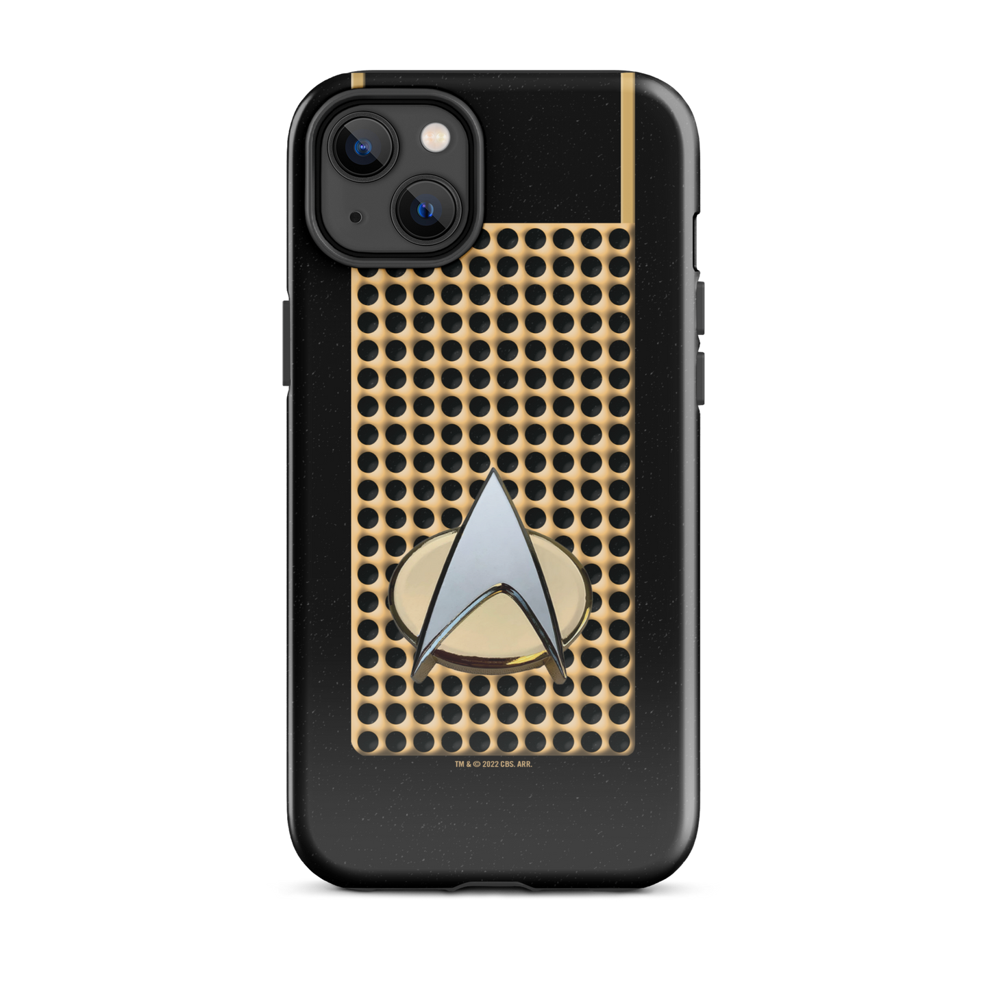 Star Trek: The Original Series Funda de teléfono resistente Communicator Delta Large - iPhone