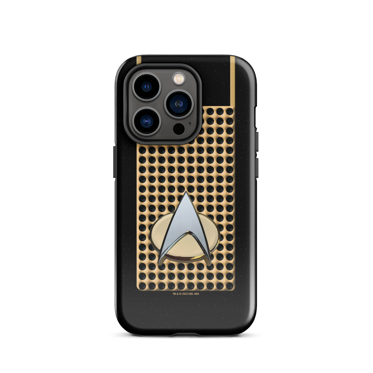 Star Trek: The Original Series Funda de teléfono resistente Communicator Delta Large - iPhone