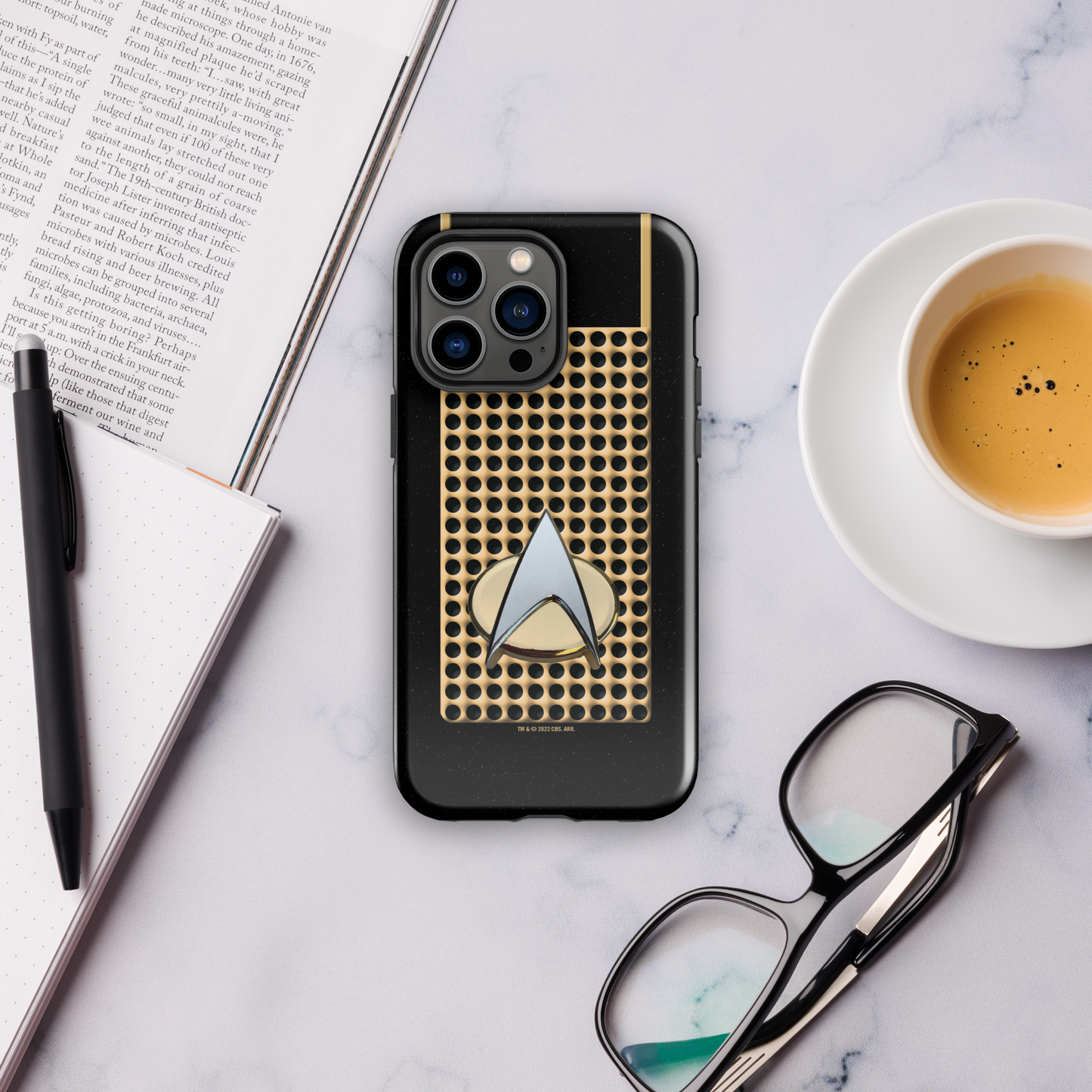 Star Trek: The Original Series Communicator Delta Large Tough Phone Case - iPhone