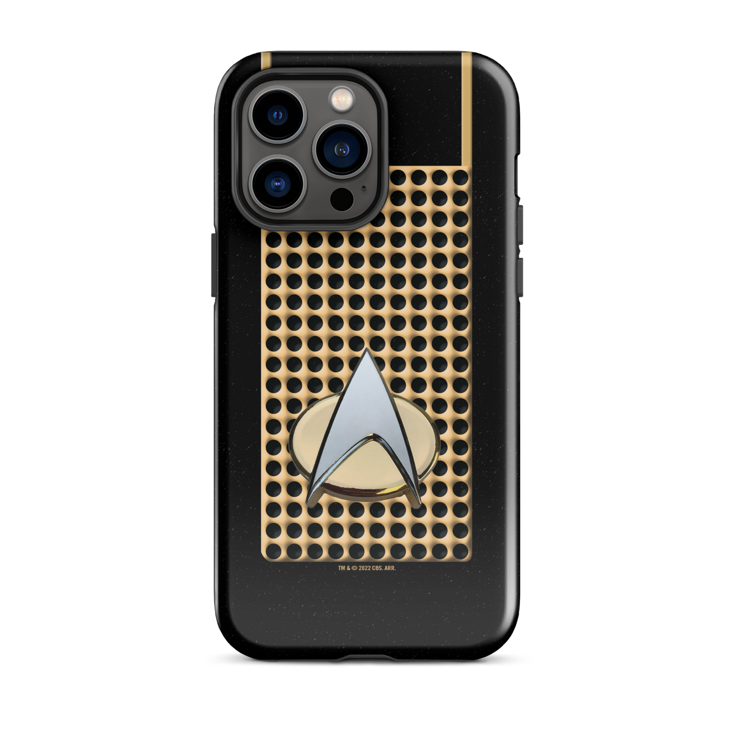 Star Trek: The Original Series Funda de teléfono resistente Communicator Delta Large - iPhone