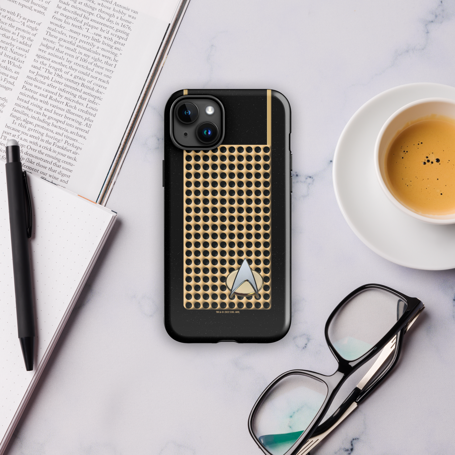 Star Trek: The Original Series Communicator Delta Small Tough Phone Case - iPhone - Paramount Shop