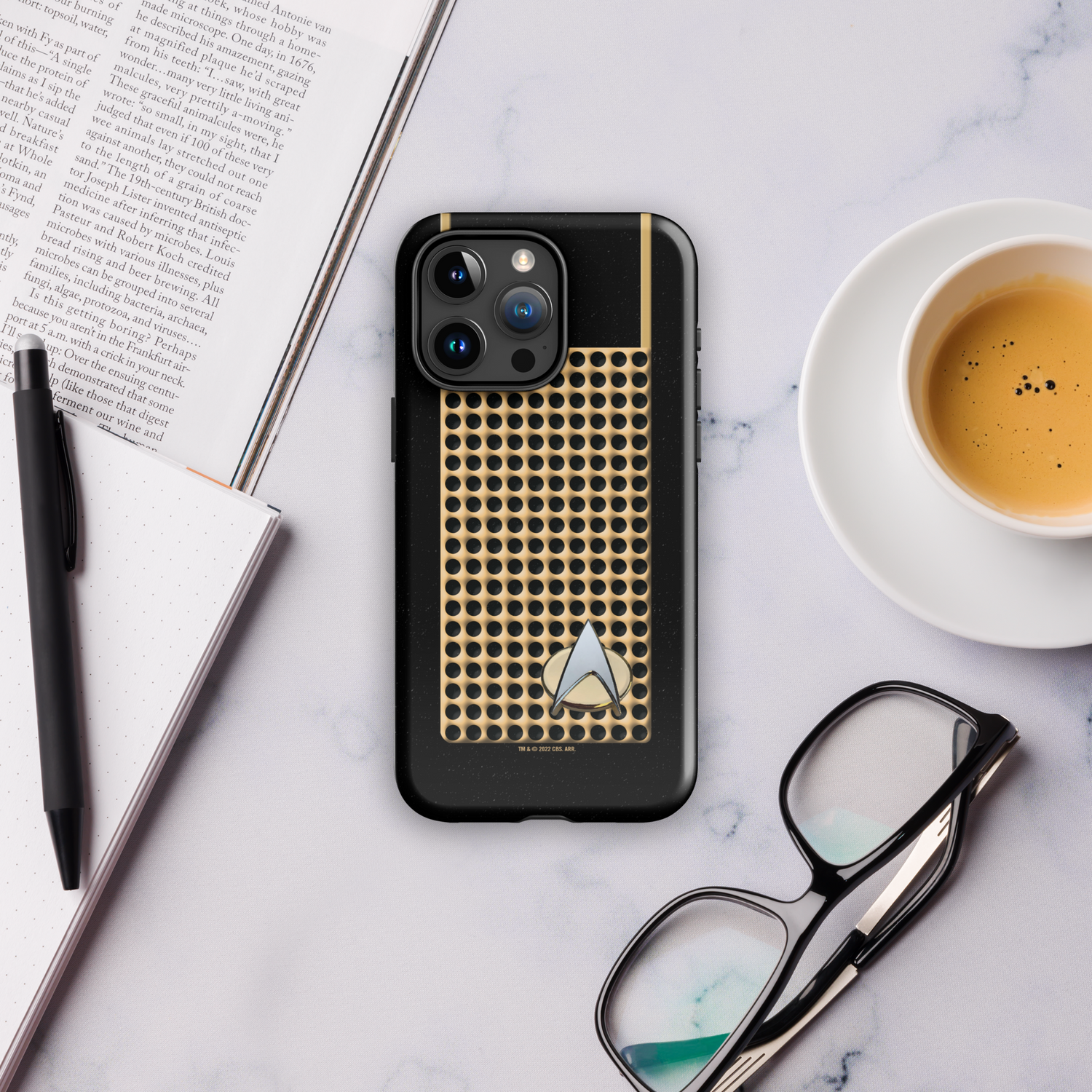 Star Trek: The Original Series Communicator Delta Small Tough Phone Case - iPhone - Paramount Shop