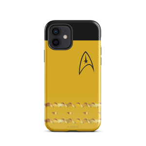 Star Trek Amarillo Starfleet Command Rank Tough Phone Case - iPhone