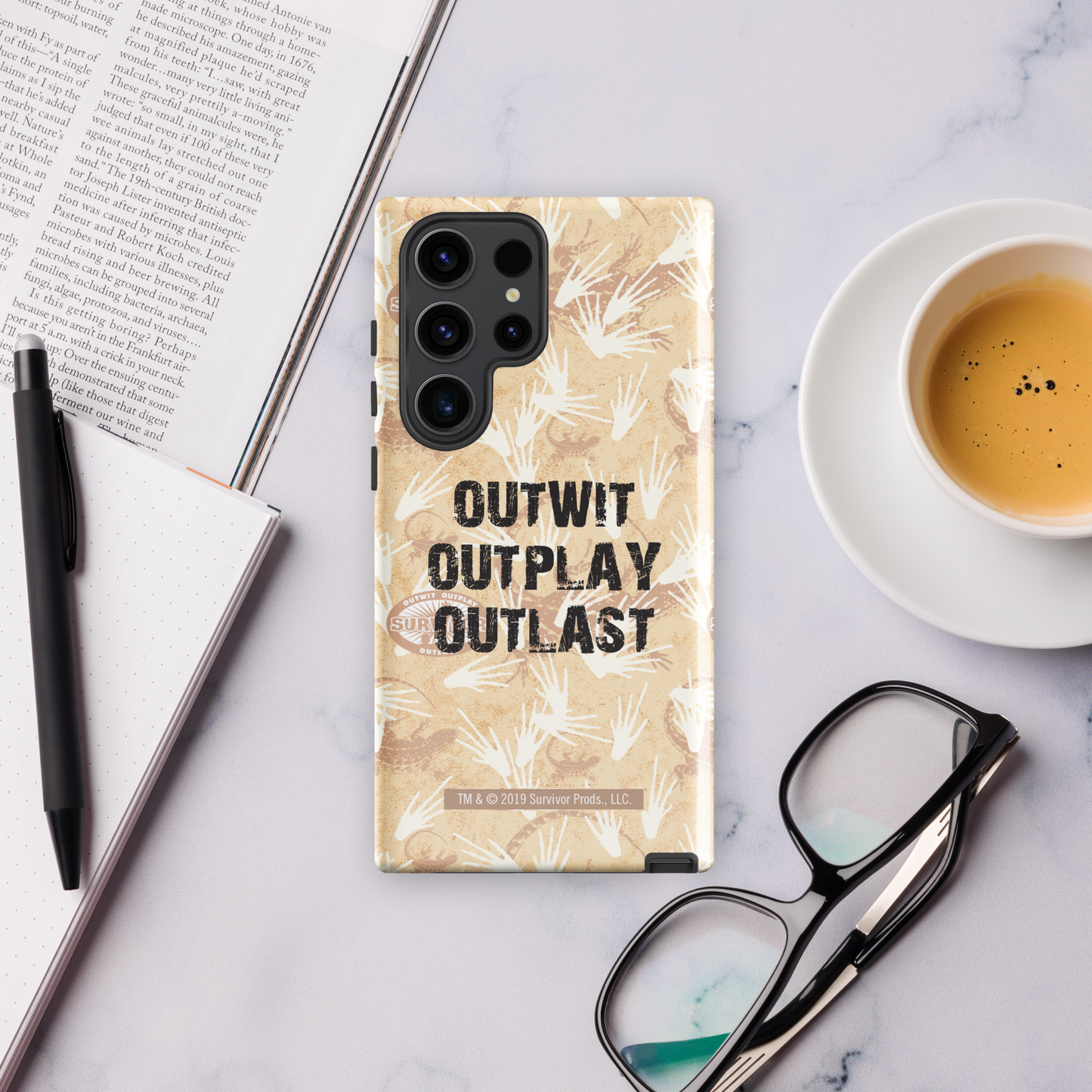 Survivor Outwit, Outplay, Outlast Tough Phone Case - Samsung