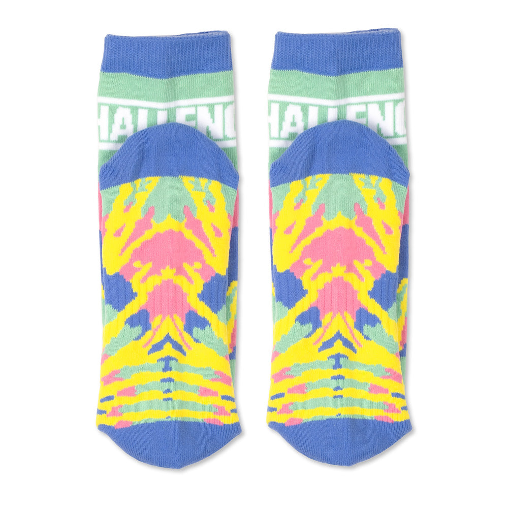 The Challenge Athletic Tie-Dye Crew Socks